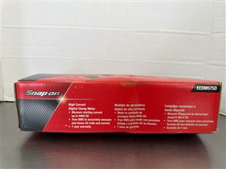 SNAP-ON EEDM575D HIGH CURRENT DIGITAL CLAMP METER IN BOX!